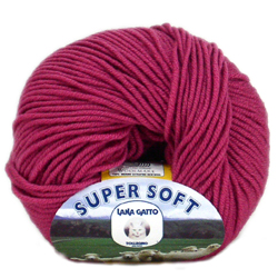 SUPER SOFT白貓125純毛線